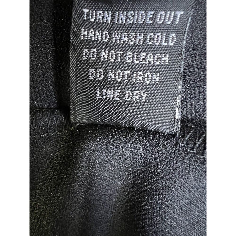 Snap Dress Woman's Size 2XL Gold Black Ruffled Sheath Lined Casual - Picture 5 of 10